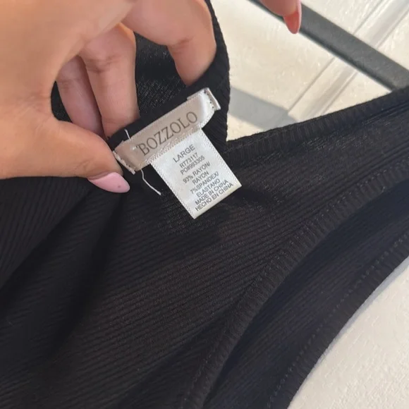 ✅ Bozzolo ribbed thong body suit - Picture 5 of 5